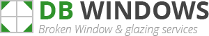 Loughton Broken Window Logo